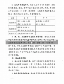 关于即将到来的XXXX年中考时间，备考策略与时间管理的重要性2023年中考时间